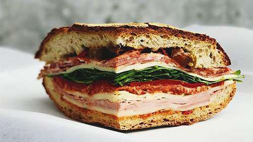 Hausgemachte Sandwiches